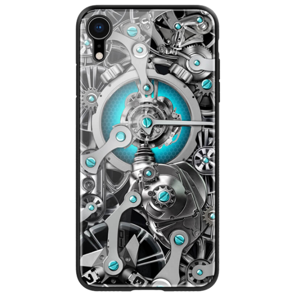 Husă pentru smartphone Apple iPhone XR Nillkin/ Back/ TPU/ PC/ White Black photo 1