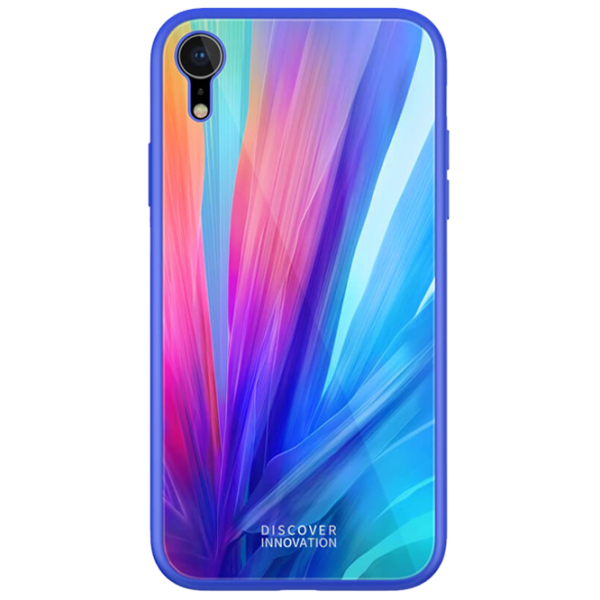 Husă pentru smartphone Apple iPhone XR Nillkin/ Back/ TPU/ PC/ Purple Blue photo 1