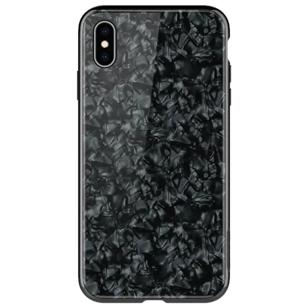 Husă pentru smartphone Apple iPhone XS Max Nillkin/ Back/ PC/ White Black photo 1