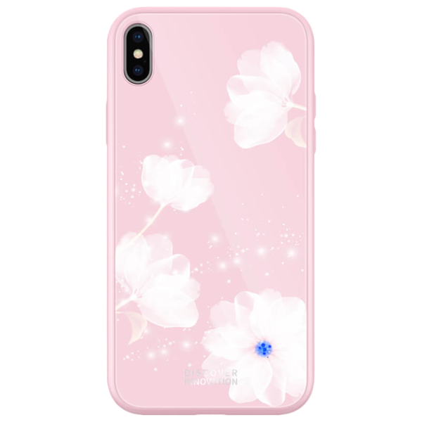 Husă pentru smartphone Apple iPhone XS Max Nillkin/ Back/ TPU/ PC/ White Pink photo 1