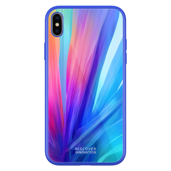 Husă pentru smartphone Apple iPhone XS Max Nillkin/ Back/ TPU/ PC/ Multicolor Blue photo 1