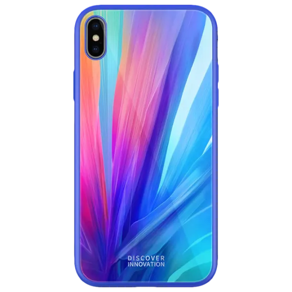 Husă pentru smartphone Apple iPhone XS Nillkin/ Back/ TPU/ PC/ Multicolor Blue photo 1