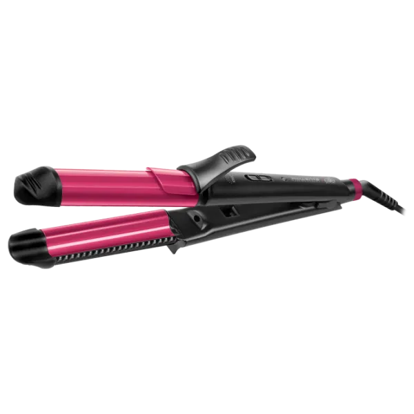 Плойка Rowenta CF4512F0 Цилиндрическая/ Черный Розовый photo 1