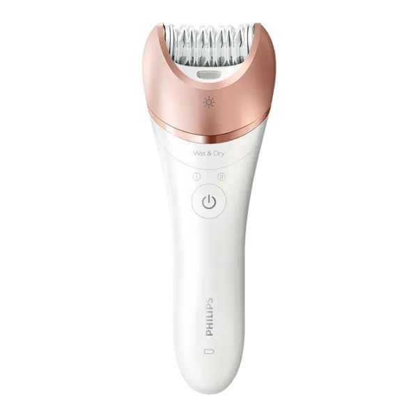 Эпилятор Philips BRE650/00  Сухая/Влажная/ Дисковой/ Pink Белый photo 1