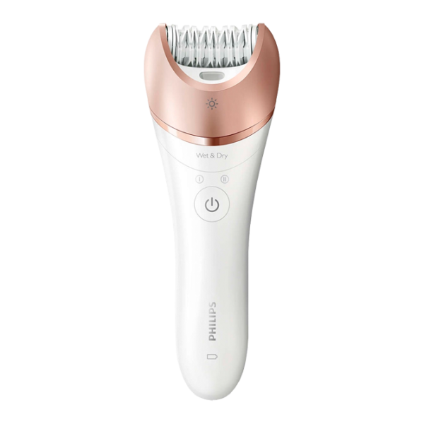Эпилятор Philips BRE650/00  Сухая/Влажная/ Дисковой/ Pink Белый photo 1