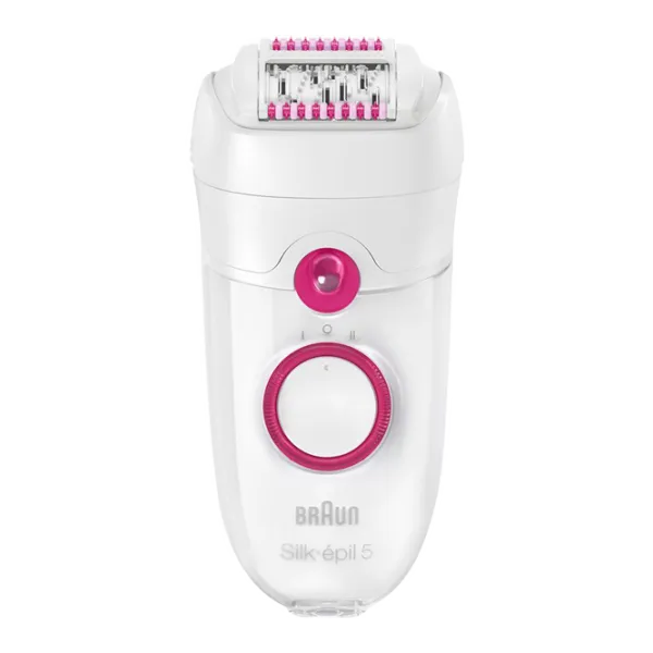 Epilator Braun SE5185  Uscată/ Pensetă/ Pink White photo 1