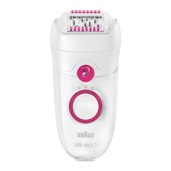 Epilator Braun SE5185  Uscată/ Pensetă/ Pink White photo 1