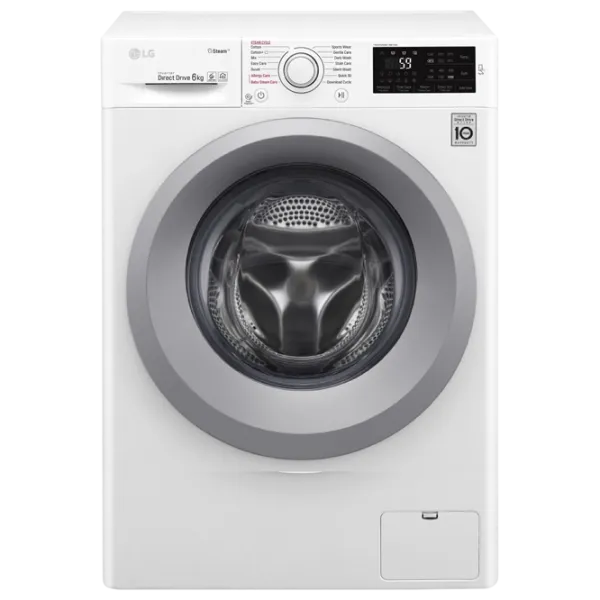Mașină de spălat LG F2J5NY4W 6 kg / 1200 rpm / White photo 1