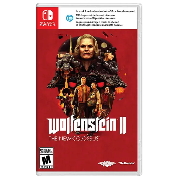 Wolfenstein 2 The New Colossus Game for Nintendo Switch photo 1