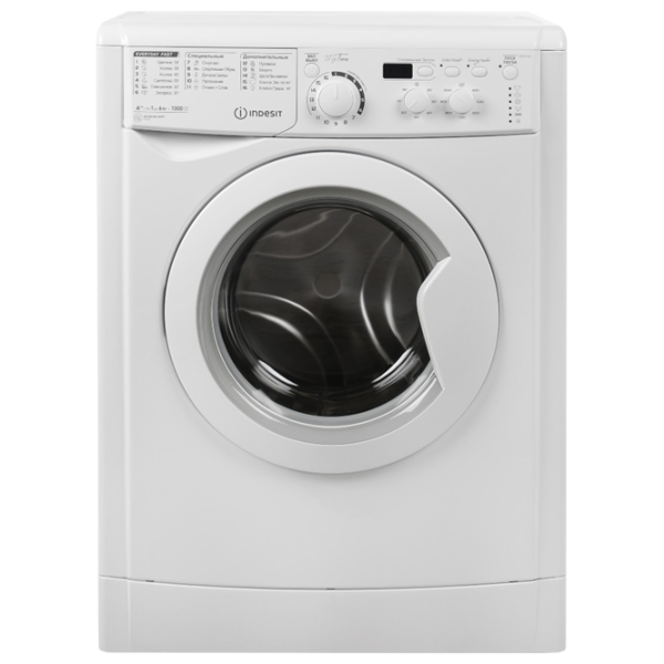 Mașină de spălat Indesit E2SD 2160A B UA 6 kg / 1000 rpm / White photo 1