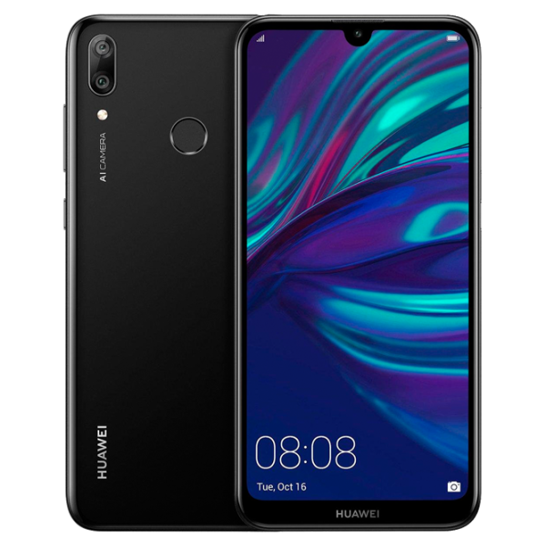 Huawei Y7 (2019) 3 ГБ/ 32 ГБ/ Dual SIM/ Черный photo 1