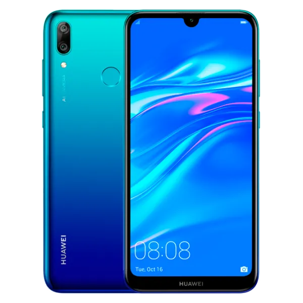 Huawei Y7 (2019) 3 ГБ/ 32 ГБ/ Dual SIM/ Синий photo 1