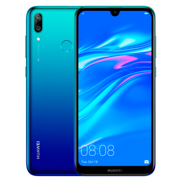 Huawei Y7 (2019) 3 ГБ/ 32 ГБ/ Dual SIM/ Синий photo 1