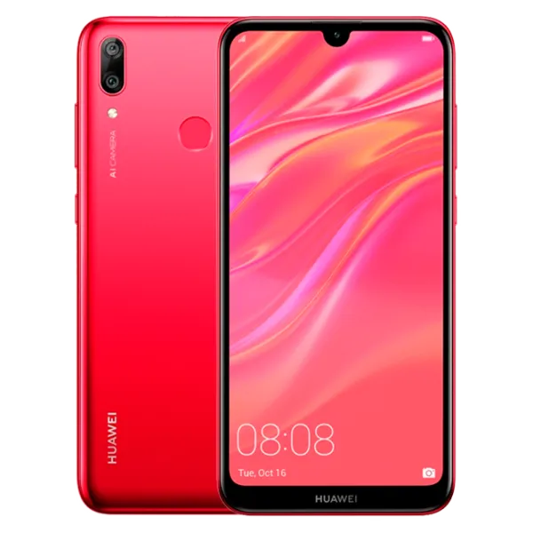 Huawei Y7 (2019) 3 ГБ/ 32 ГБ/ Dual SIM/ Красный photo 1
