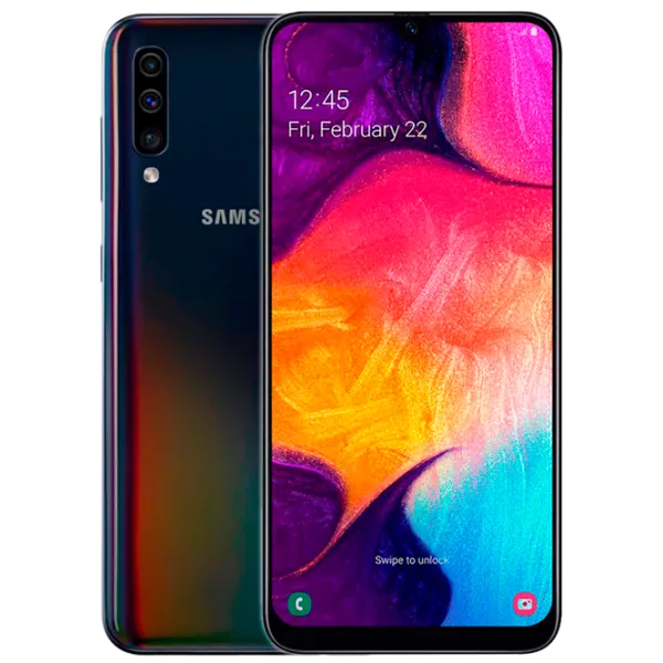Samsung Galaxy A50 6 ГБ/ 128 ГБ/ Dual SIM/ Черный  photo 1 Samsung Galaxy A50 6 ГБ/ 128 ГБ/ Dual SIM/ Черный  photo 1