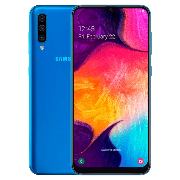 Samsung Galaxy A50 6 ГБ/ 128 ГБ/ Dual SIM/ Синий  photo 1 Samsung Galaxy A50 6 ГБ/ 128 ГБ/ Dual SIM/ Синий  photo 1