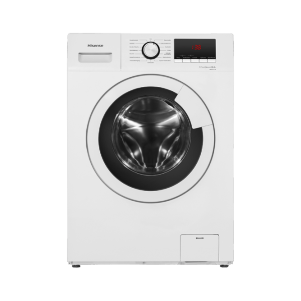 Стиральная машина Hisense WFHV7014 Полногабаритная/ 7 кг/ Белый photo 1