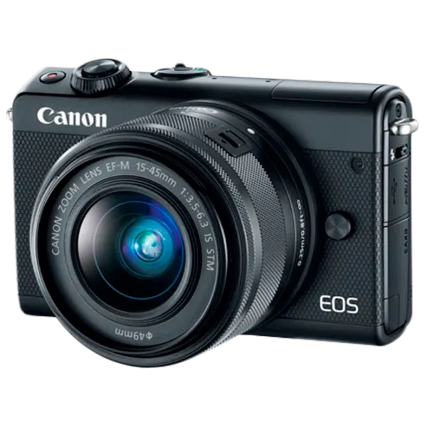 Cameră foto Canon EOS M100 KIT EF-M 15-45 IS STM Kit CMOS/ Black photo 1