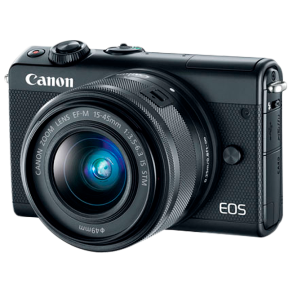 Cameră foto Canon EOS M100 KIT EF-M 15-45 IS STM Kit CMOS/ Black photo 1