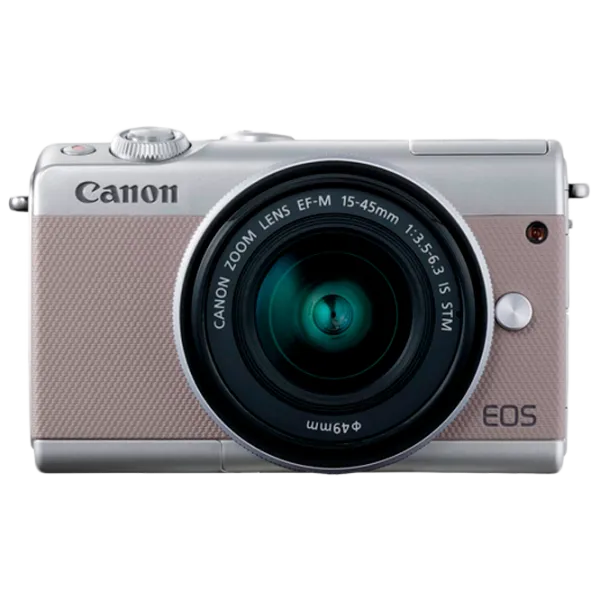 Cameră foto Canon EOS M100 KIT EF-M 15-45 IS STM Kit CMOS/ Silver photo 1 Cameră foto Canon EOS M100 KIT EF-M 15-45 IS STM Kit CMOS/ Silver photo 1