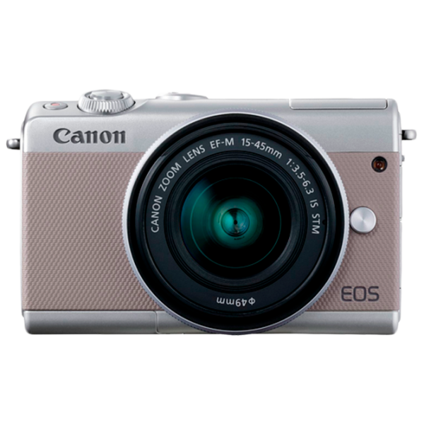 Cameră foto Canon EOS M100 KIT EF-M 15-45 IS STM Kit CMOS/ Silver photo 1 Cameră foto Canon EOS M100 KIT EF-M 15-45 IS STM Kit CMOS/ Silver photo 1