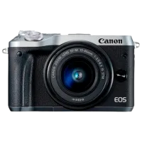 Фотоаппарат Canon EOS M6 EF-M 15-45 STM KIT Kit CMOS/ Серебристый