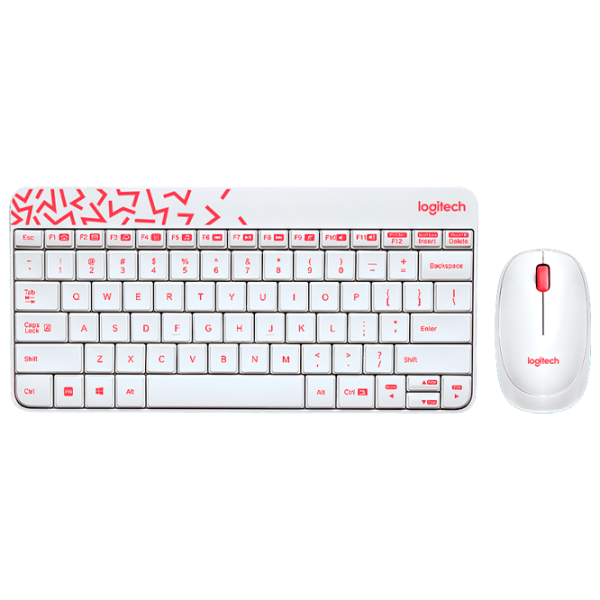 Tastatură Logitech Desktop MK240 Fără fir/ White photo 1