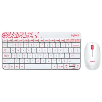 Tastatură Logitech Desktop MK240 Fără fir/ White
