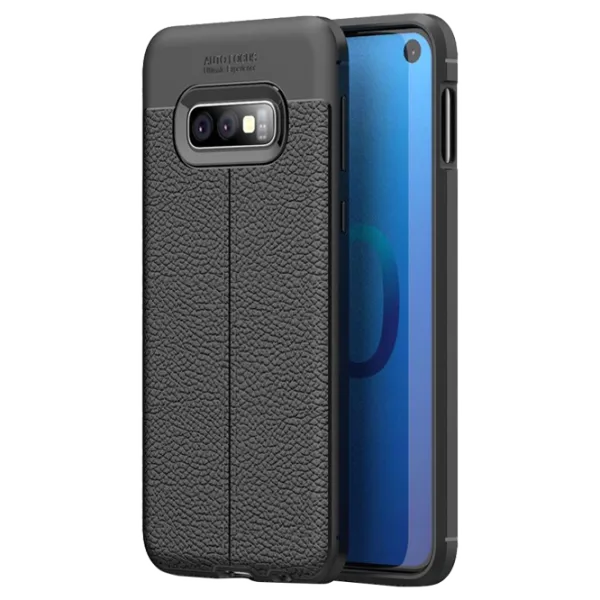 Husă pentru smartphone Samsung Galaxy S10e Cover X/ Back/ PU/ Black photo 1