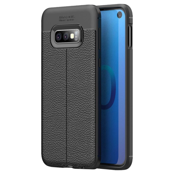 Husă pentru smartphone Samsung Galaxy S10e Cover X/ Back/ PU/ Black photo 1