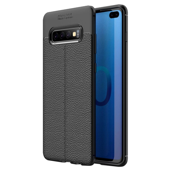Husa Samsung Galaxy S10+ Cover X Back/ PU/ Black photo 1