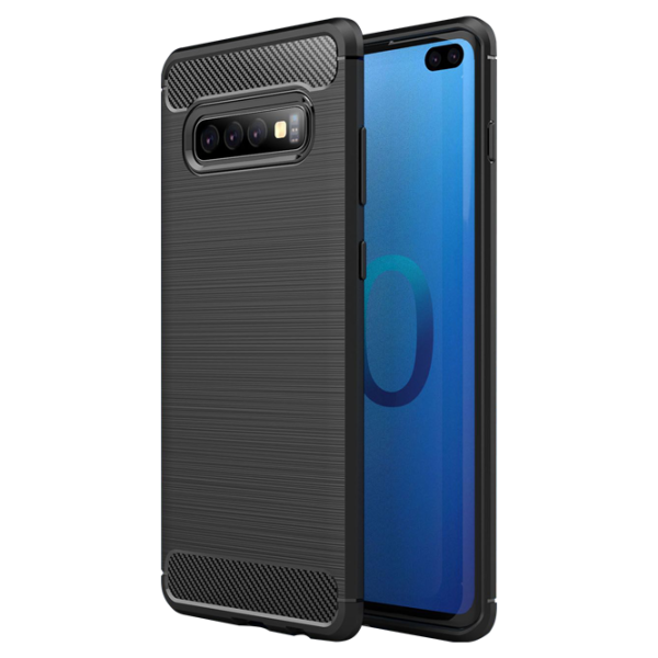 Husă pentru smartphone Samsung Galaxy S10+ Cover X/ Back/ TPU/ Black photo 1