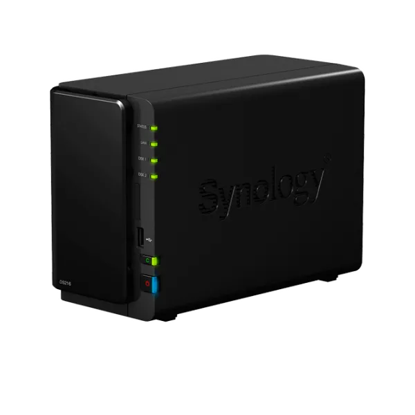Synology DS216 Marvell Armada 385 88F6820/ Black photo 1