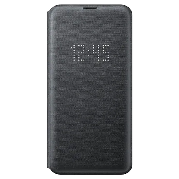 Husa Samsung Galaxy S10e Original LED Flip Wallet/ PU/ Black photo 1