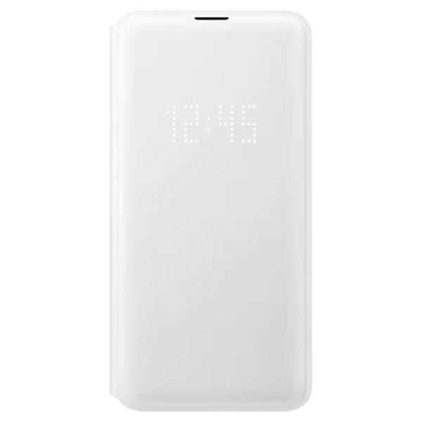 Husă pentru smartphone Samsung Galaxy S10e Samsung/ LED Flip Wallet/ PU/ White photo 1