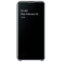 Чехол для смартфона Samsung Galaxy S10e Samsung/ Flip Cover View/ PU/ Черный