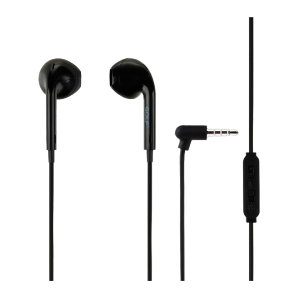 Наушники Golf M1 Control Earphone Черный Проводная/ Персональный photo 1