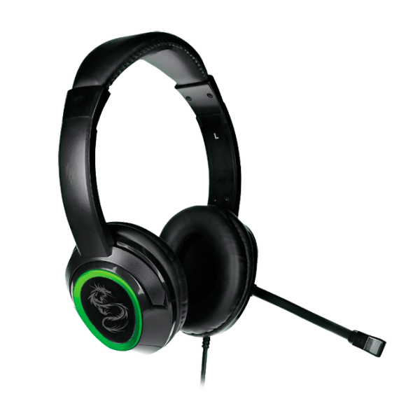 Căști Qumo Flex Black Cu fir/ Gaming photo 1 Căști Qumo Flex Black Cu fir/ Gaming photo 1