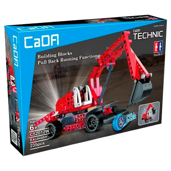 Constructor CaDa Excavator Transport/ Red photo 1