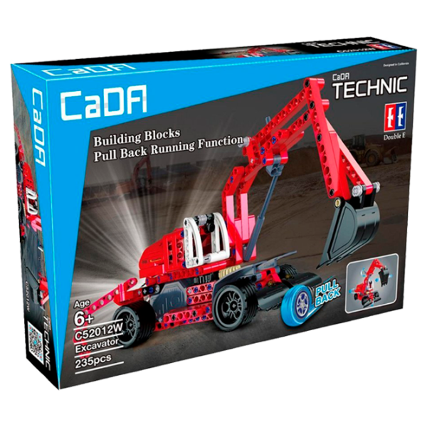 Constructor CaDa Excavator Transport/ Red photo 1