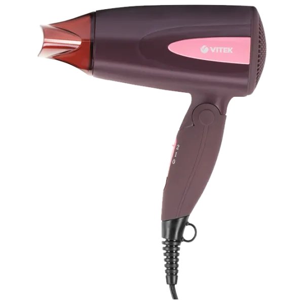 Uscător de păr Vitek VT-2261 1300 W / Brown photo 1