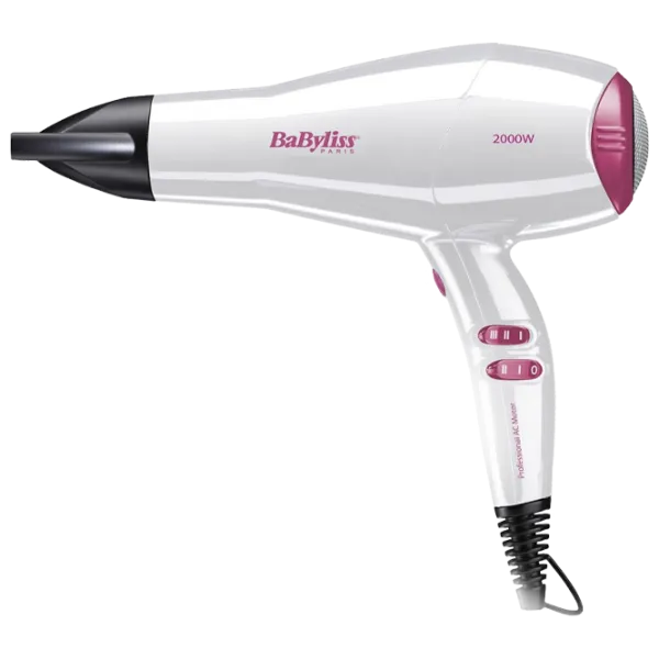 Uscător de păr Babyliss D414PE 2000 W / White photo 1