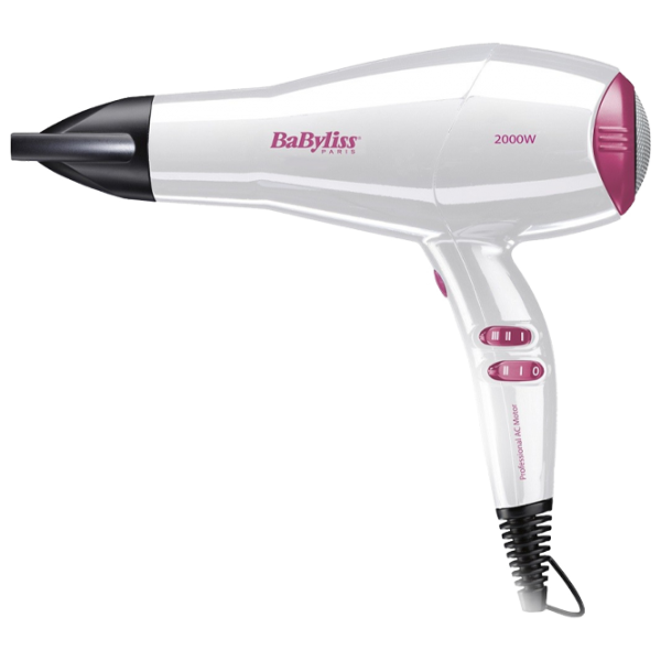 Uscător de păr Babyliss D414PE 2000 W / White photo 1