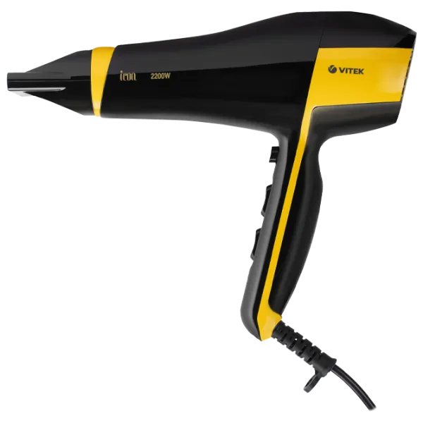 Uscător de păr Vitek VT-2295 2200 W / Black photo 1