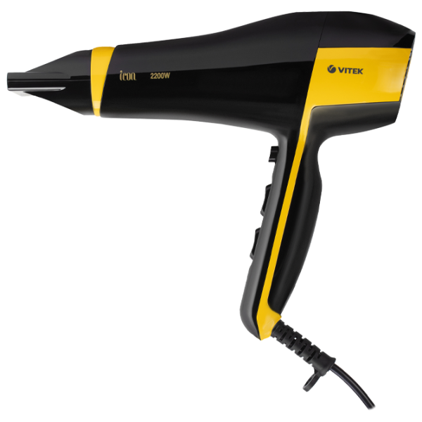 Uscător de păr Vitek VT-2295 2200 W / Black photo 1