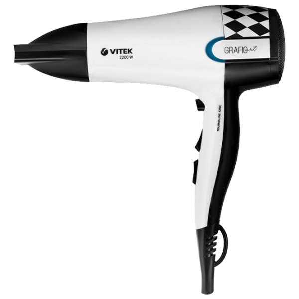 Uscător de păr Vitek VT-2299 2200 W / White photo 1