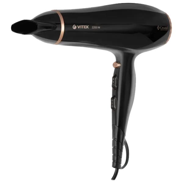 Uscător de păr Vitek VT-8205 2200 W / Black photo 1