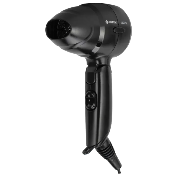 Uscător de păr Vitek VT-8210 1200 W / Black photo 1