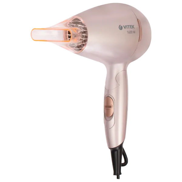 Uscător de păr Vitek VT-8213 1600 W / Gold photo 1