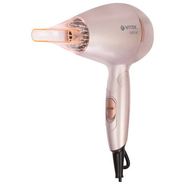 Uscător de păr Vitek VT-8213 1600 W / Gold photo 1